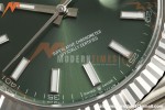 Rolex - Datejust 126334 41mm Jub Flt 904L SS/SS Mint Green VF DD3235