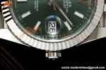 Rolex - Datejust 126334 41mm Jub Flt 904L SS/SS Mint Green VF DD3235