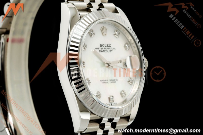 Rolex - Datejust 126334 41mm Jub Flt 904L SS/SS W-MOP/DIA VF DD3235 | 롤렉스 - 데이트저스트 126334 41mm 주브 Flt 904L SS/SS W-MOP/DIA VF DD3235