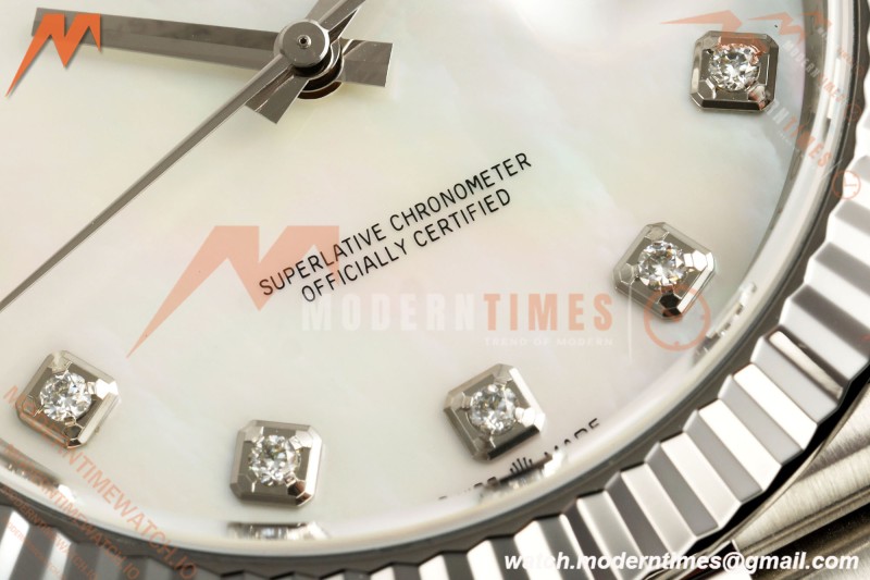 Rolex - Datejust 126334 41mm Jub Flt 904L SS/SS W-MOP/DIA VF DD3235 | 롤렉스 - 데이트저스트 126334 41mm 주브 Flt 904L SS/SS W-MOP/DIA VF DD3235