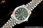 Rolex - Datejust 126334 41mm Jub Flt 904L SS/SS F-Grn/Stk VF DD3235 | 롤렉스 - 데이트저스트 126334 41mm 주브 Flt 904L SS/SS F-Grn/Stk VF DD3235