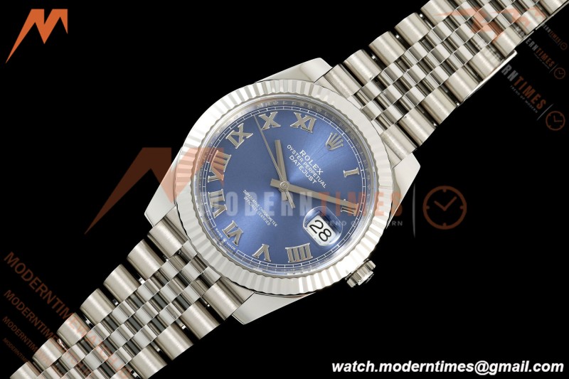 Rolex - Datejust 126334 41mm Jub Flt 904L SS/SS Blu/Rmn VF DD3235