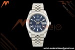 Rolex - Datejust 126334 41mm Jub Flt 904L SS/SS F-Blu/Stk VF DD3235