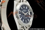Rolex - Datejust 126334 41mm Jub Flt 904L SS/SS F-Blu/Stk VF DD3235