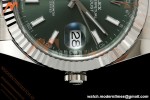 Rolex - Datejust 126334 41mm Oys Flt 904L SS/SS Mint Green VF DD3235