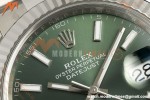 Rolex - Datejust 126334 41mm Oys Flt 904L SS/SS Mint Green VF DD3235