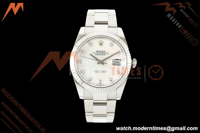 Rolex - Datejust 126334 41mm Oys Flt 904L SS/SS W-MOP/DIA VF DD3235 | 롤렉스 - 데이트저스트 126334 41mm 오이스 Flt 904L SS/SS W-MOP/DIA VF DD3235