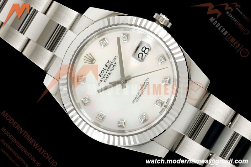 Rolex - Datejust 126334 41mm Oys Flt 904L SS/SS W-MOP/DIA VF DD3235 | 롤렉스 - 데이트저스트 126334 41mm 오이스 Flt 904L SS/SS W-MOP/DIA VF DD3235