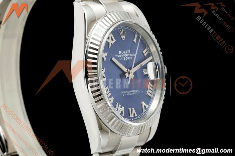 Rolex - Datejust 126334 41mm Oys Flt 904L SS/SS Blu/Rmn VF DD3235 | 롤렉스 - 데이트저스트 126334 41mm 오이스 FLT 904L SS/SS 블루/Rmn VF DD3235