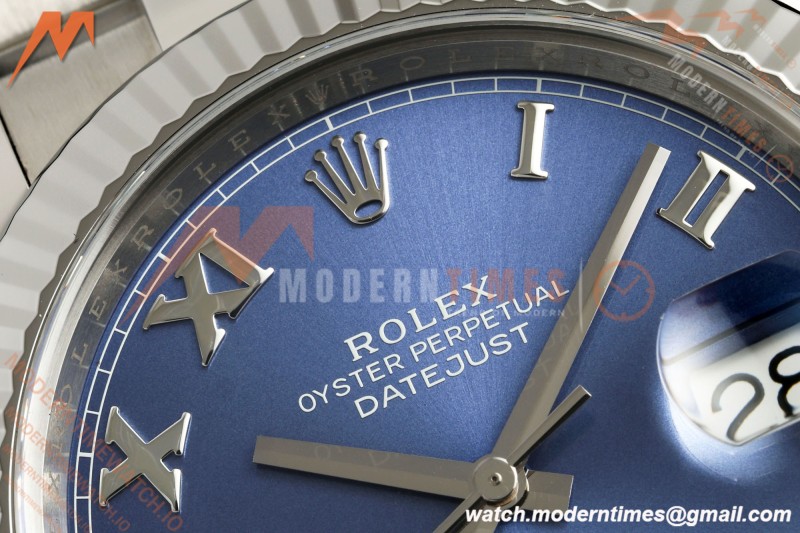 Rolex - Datejust 126334 41mm Oys Flt 904L SS/SS Blu/Rmn VF DD3235 | 롤렉스 - 데이트저스트 126334 41mm 오이스 FLT 904L SS/SS 블루/Rmn VF DD3235
