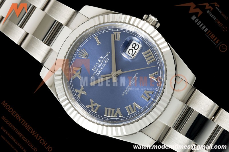 Rolex - Datejust 126334 41mm Oys Flt 904L SS/SS Blu/Rmn VF DD3235 | 롤렉스 - 데이트저스트 126334 41mm 오이스 FLT 904L SS/SS 블루/Rmn VF DD3235