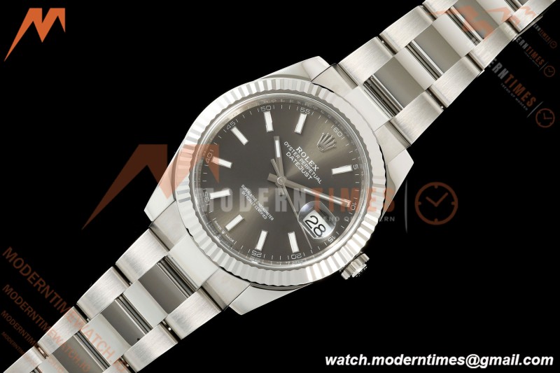 Rolex - Datejust 126334 41mm Oys Flt 904L SS/SS Grey VF DD3235 | 롤렉스 - 데이트저스트 126334 41mm 오이스 FLT 904L SS/SS 그레이 VF DD3235
