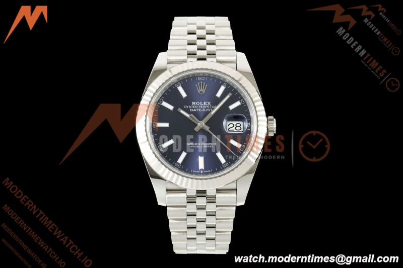 Rolex - Datejust 126334 41mm Jub Flt 904L SS/SS Blu/Stk ARF DD3235