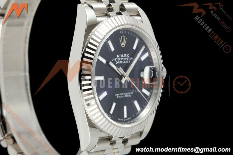 Rolex - Datejust 126334 41mm Jub Flt 904L SS/SS Blu/Stk ARF DD3235