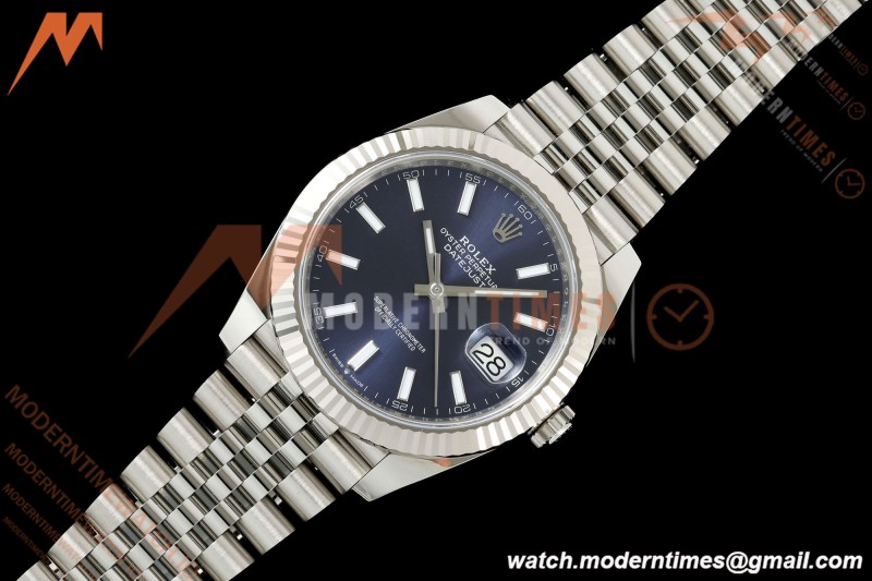 Rolex - Datejust 126334 41mm Jub Flt 904L SS/SS Blu/Stk ARF DD3235