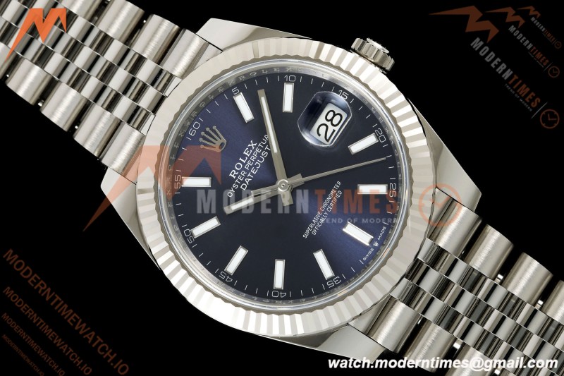 Rolex - Datejust 126334 41mm Jub Flt 904L SS/SS Blu/Stk ARF DD3235