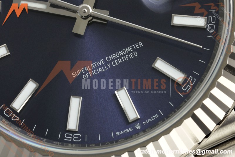 Rolex - Datejust 126334 41mm Jub Flt 904L SS/SS Blu/Stk ARF DD3235