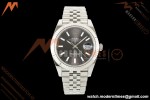 Rolex - Datejust 126334 41mm Jub Flt 904L SS/SS Gray/Stk ARF DD3235 | 롤렉스 데이트저스트 41 Ref.126334 41mm, 쥬빌리 브레이슬릿, 플루티드 베젤, 904L 스테인리스 스틸, 그레이 다이얼, 바 인덱스, ARF, DD3235 무브먼트