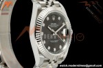 Rolex - Datejust 126334 41mm Jub Flt 904L SS/SS Gray/Dia ARF DD3235 | 롤렉스 데이트저스트 41 Ref.126334 41mm, 쥬빌리 브레이슬릿, 플루티드 베젤, 904L 스테인리스 스틸, 그레이 다이얼 다이아몬드 인덱스, ARF, DD3235 무브먼트