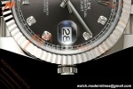 Rolex - Datejust 126334 41mm Jub Flt 904L SS/SS Gray/Dia ARF DD3235 | 롤렉스 데이트저스트 41 Ref.126334 41mm, 쥬빌리 브레이슬릿, 플루티드 베젤, 904L 스테인리스 스틸, 그레이 다이얼 다이아몬드 인덱스, ARF, DD3235 무브먼트