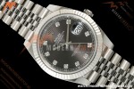 Rolex - Datejust 126334 41mm Jub Flt 904L SS/SS Gray/Dia ARF DD3235 | 롤렉스 데이트저스트 41 Ref.126334 41mm, 쥬빌리 브레이슬릿, 플루티드 베젤, 904L 스테인리스 스틸, 그레이 다이얼 다이아몬드 인덱스, ARF, DD3235 무브먼트