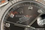 Rolex - Datejust 126334 41mm Jub Flt 904L SS/SS Gray/Dia ARF DD3235 | 롤렉스 데이트저스트 41 Ref.126334 41mm, 쥬빌리 브레이슬릿, 플루티드 베젤, 904L 스테인리스 스틸, 그레이 다이얼 다이아몬드 인덱스, ARF, DD3235 무브먼트