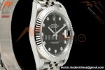 Rolex - Datejust 126334 41mm Jub Flt 904L SS/SS Blk/Dia ARF DD3235