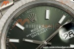 Rolex - Datejust 126334 41mm Jub Flt 904L SS/SS Grn/Stk ARF DD3235