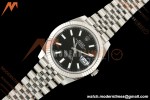 Rolex - Datejust 126334 41mm Jub Flt 904L SS/SS Blk/Stk ARF DD3235