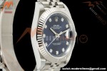 Rolex - Datejust 126334 41mm Jub Flt 904L SS/SS Blu/Dia ARF DD3235 | 롤렉스 데이트저스트 41 Ref.126334 41mm, 쥬빌리 브레이슬릿, 플루티드 베젤, 904L 스테인리스 스틸, 블루 다이얼 다이아몬드 인덱스, ARF, DD3235 무브먼트