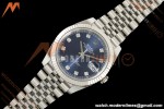 Rolex - Datejust 126334 41mm Jub Flt 904L SS/SS Blu/Dia ARF DD3235 | 롤렉스 데이트저스트 41 Ref.126334 41mm, 쥬빌리 브레이슬릿, 플루티드 베젤, 904L 스테인리스 스틸, 블루 다이얼 다이아몬드 인덱스, ARF, DD3235 무브먼트