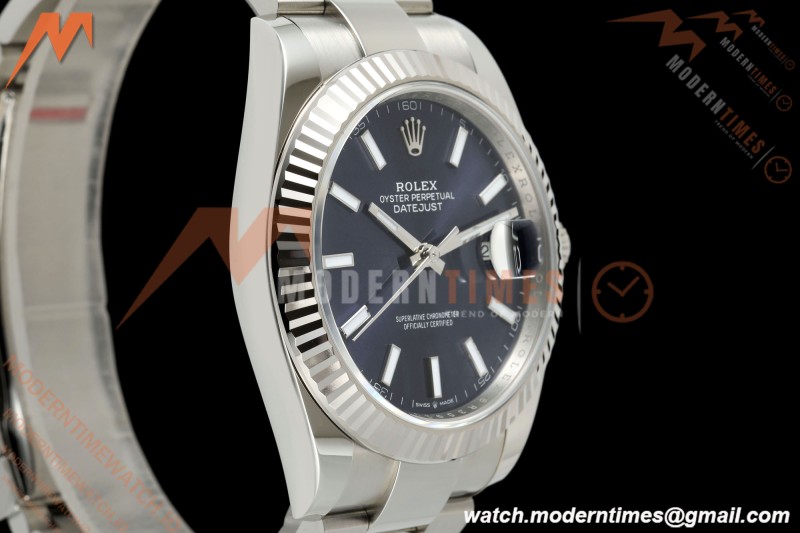 Rolex - Datejust 126334 41mm Oys Flt 904L SS/SS Blu/Stk ARF DD3235