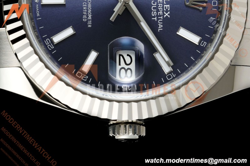 Rolex - Datejust 126334 41mm Oys Flt 904L SS/SS Blu/Stk ARF DD3235
