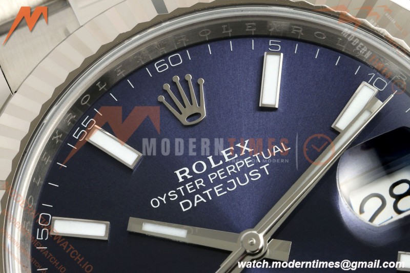 Rolex - Datejust 126334 41mm Oys Flt 904L SS/SS Blu/Stk ARF DD3235