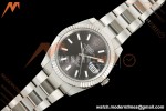 Rolex - Datejust 126334 41mm Oys Flt 904L SS/SS Gray/Stk ARF DD3235 | 롤렉스 데이저스트 126334, 41mm, 오이스터 브레이슬릿, 플루티드 베젤, 904L 스테인리스 스틸 케이스/브레이슬릿, 그레이 다이얼, 스틱 인덱스, ARF, DD3235 무브먼트
