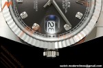 Rolex - Datejust 126334 41mm Oys Flt 904L SS/SS Gray/Dia ARF DD3235