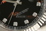 Rolex - Datejust 126334 41mm Oys Flt 904L SS/SS Blk/Dia ARF DD3235 | 롤렉스 데이저스트 126334, 41mm, 오이스터 브레이슬릿, 플루티드 베젤, 904L 스테인리스 스틸 케이스/브레이슬릿, 블랙 다이얼, 다이아몬드 인덱스, ARF, DD3235 무브먼트