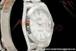 Rolex - Datejust 126334 41mm Oys Flt 904L SS/SS Wht/Stk ARF DD3235