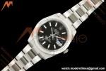 Rolex - Datejust 126334 41mm Oys Flt 904L SS/SS Blk/Stk ARF DD3235 | 롤렉스 데이저스트 126334, 41mm, 오이스터 브레이슬릿, 플루티드 베젤, 904L 스테인리스 스틸 케이스/브레이슬릿, 블랙 다이얼, 스틱 인덱스, ARF, DD3235 무브먼트