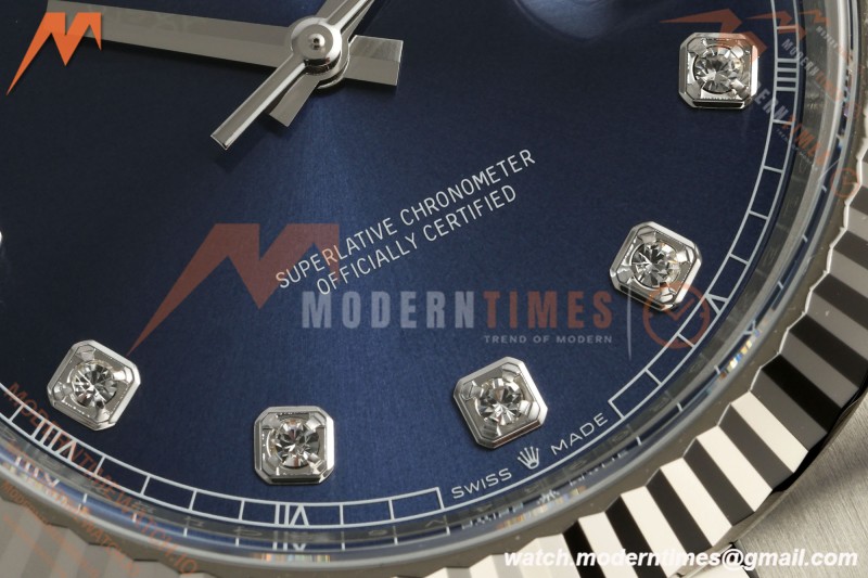 Rolex - Datejust 126334 41mm Oys Flt 904L SS/SS Blu/Dia ARF DD3235