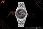 Rolex - Datejust 126234 36mm Wimbledon Jub Flt 904L SS/SS Grey/Rmn VSF VS3235 | 롤렉스 데이트저스트 36 Ref.126234 “윔블던” 36mm, 쥬빌리 브레이슬릿, 플루티드 베젤, 904L 스테인리스 스틸, 그레이 다이얼 로마 숫자 인덱스, VF, DD3235 무브먼트