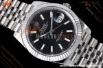 Rolex - Datejust 126334 41mm Jub Flt 904L SS/SS Blk/Stk VF DD3235