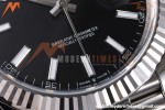 Rolex - Datejust 126334 41mm Jub Flt 904L SS/SS Blk/Stk VF DD3235