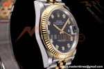 Rolex - Datejust 126233 36mm Jub Flt 904L YG/SS Blk/Dia QF SH3235