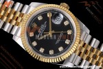 Rolex - Datejust 126233 36mm Jub Flt 904L YG/SS Blk/Dia QF SH3235