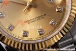 Rolex - Datejust 126233 36mm Jub Flt 904L YG/SS Gold/Dia QF SH3235 | 롤렉스 - 데이저스트 126233 36mm 주빌리 플랫 904L YG/SS 골드/다이아 QF SH3235