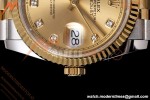 Rolex - Datejust 126233 36mm Jub Flt 904L YG/SS Gold/Dia QF SH3235 | 롤렉스 - 데이저스트 126233 36mm 주빌리 플랫 904L YG/SS 골드/다이아 QF SH3235