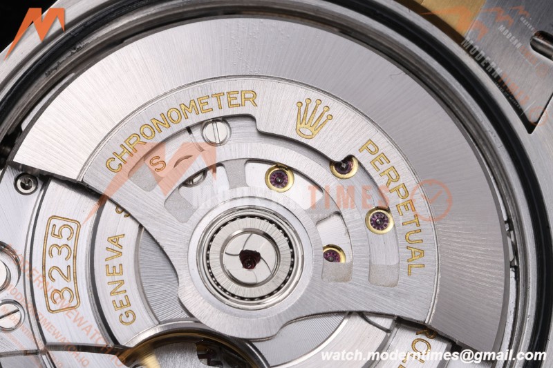 Rolex - Datejust 126233 36mm Jub Flt 904L YG/SS G-Wave/Stk QF SH3235