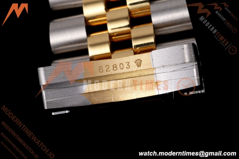 Rolex - Datejust 126233 36mm Jub Flt 904L YG/SS G-Wave/Stk QF SH3235