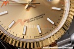 Rolex - Datejust 126233 36mm Jub Flt 904L YG/SS Gold/Stk QF SH3235